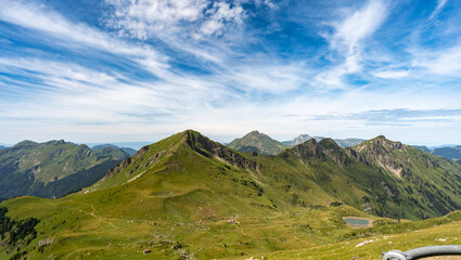 Sommet de Montagne Chatel -France