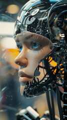 Cyborg as a symbol for artificial intelligence