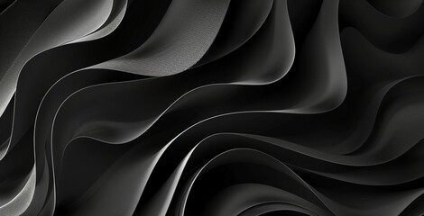 Black background, monochrome background, paper abstract background, banner, veiyu banner, header, texture, design