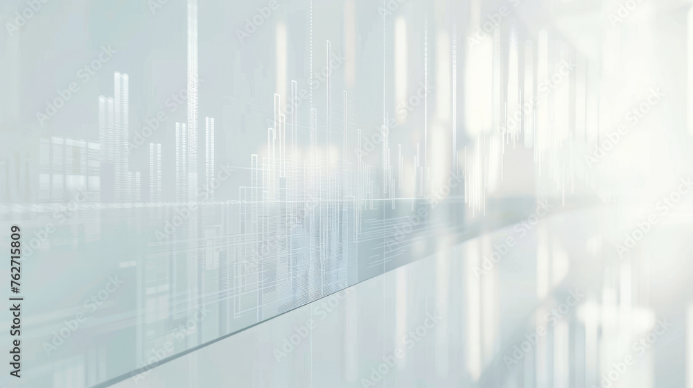 Poster abstract technology background with digital lines