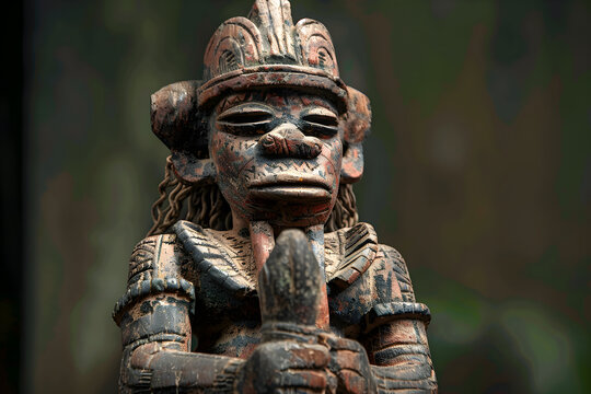 Distinctive Handcrafted Ikenga Figure - A Masterpiece of Nigerian Art