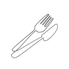 a black and white drawing of a kitchen items with a spoon in it