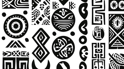 Ancient Threads, Modern Style: Vectorizing Inca & Aztec Textiles into Symbolic Art and Logo Designs