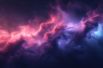 The Magnificent Spectrum: Observing the Vivid Hues of Nebula Debris - obrazy, fototapety, plakaty
