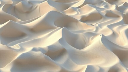 Obraz premium Close-Up of Wind-Formed Sand Dunes with Intricate Wave Patterns and Textures