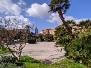 Fototapeta na wymiar Parco comunale Messina