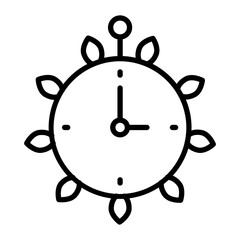 Clock Line Icon