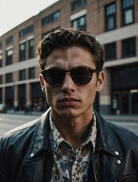portrait of a person wearing glasses 