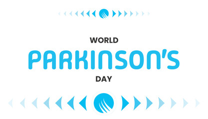 World Parkinson's Day banner design template. Vector illustration EPS10.