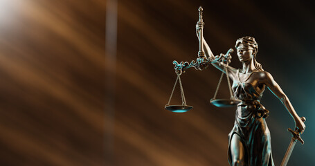 Legal Concept: Themis is Goddess of Justice and law