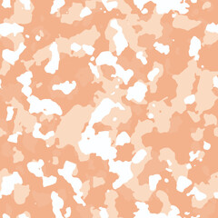 Seamless tan pink fashion military camouflage pattern vector - 762748071