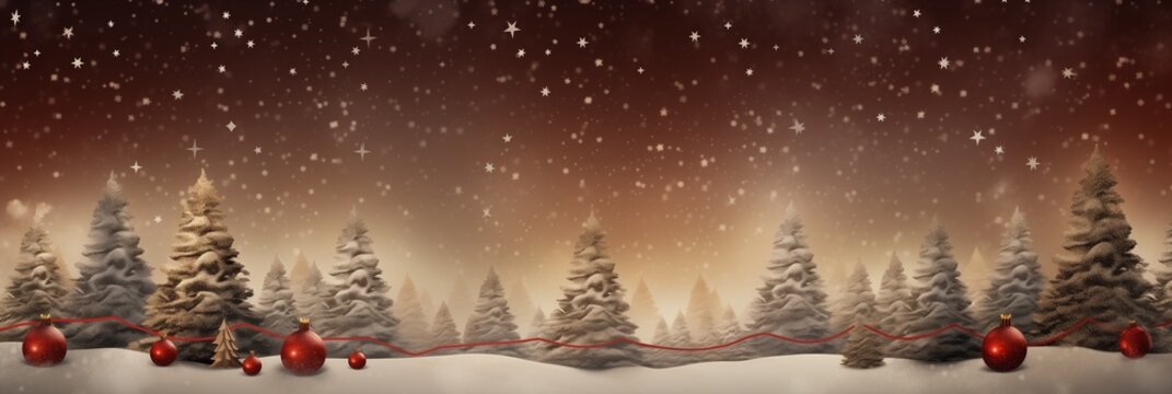 Christmas holiday season themed wallpaper 
