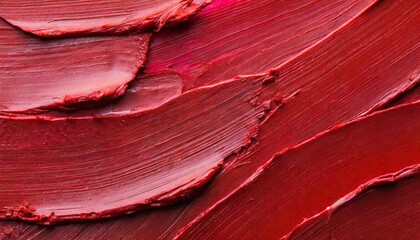 red lipstick smear texture background - obrazy, fototapety, plakaty