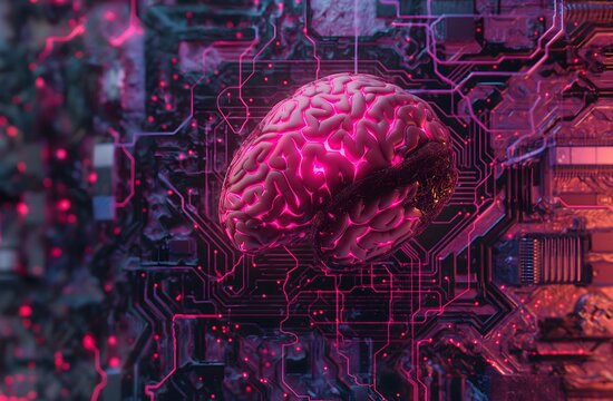 Konzept künstliche Intelligenz und Machine learning