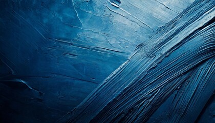 dark blue grunge plaster texture background with rough strokes - obrazy, fototapety, plakaty