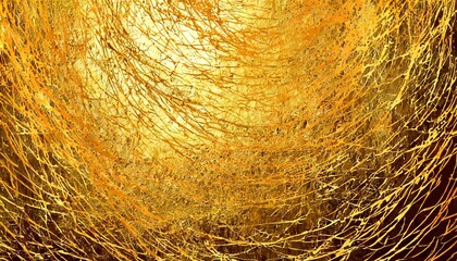 gold background with grunge texture - obrazy, fototapety, plakaty
