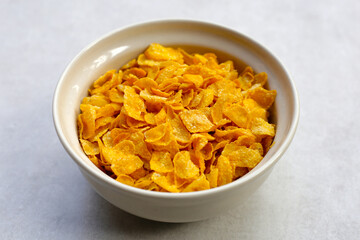 Cornflake cereal for morning breakfast