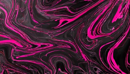 black marbled or liquid background texture with magenta traces