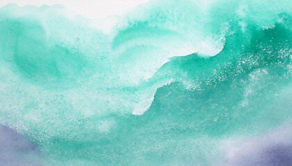 Fototapeta na wymiar background watercolor seafoam sea foam texture blue paper colours green colourful teal turquoise water digital purple printable photograph design mint pattern art