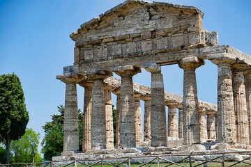 The Temple of Athena, is an ancient Greek temple in Paestum, Italy. It is one of the three temples...