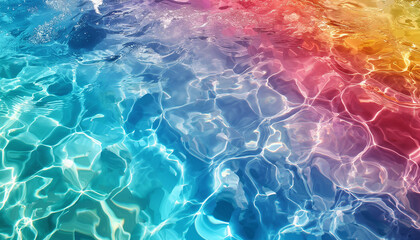 Glimmering Galaxy: Abstract Wavery Illustration Series 195