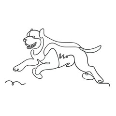 a drawing of a dog