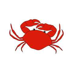 Colorful Crab Clipart for Lovers of Sea Animals and Ocean Creatures