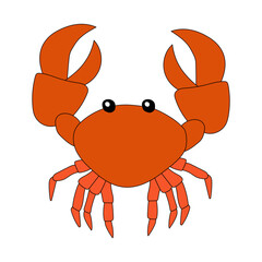 Colorful Crab Clipart for Lovers of Sea Animals and Ocean Creatures