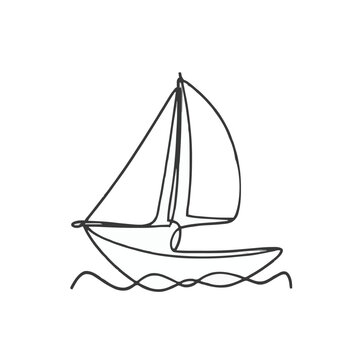 Adobe Illustrator Artwork a drawing of a ship