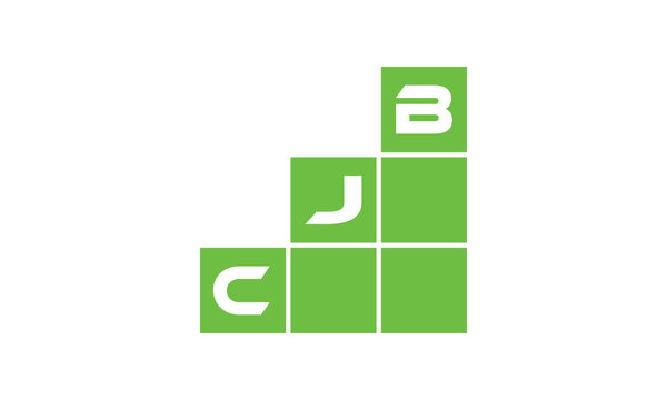 CJB initial letter financial logo design vector template. economics, growth, meter, range, profit, loan, graph, finance, benefits, economic, increase, arrow up, grade, grew up, topper, company, scale