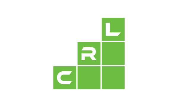 CRL initial letter financial logo design vector template. economics, growth, meter, range, profit, loan, graph, finance, benefits, economic, increase, arrow up, grade, grew up, topper, company, scale