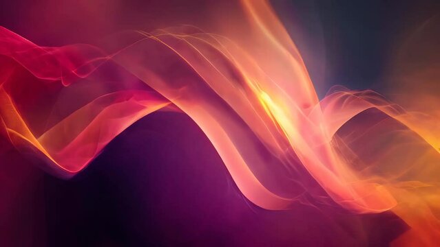 abstract background with a glowing abstract waves, abstract background for wallpaper