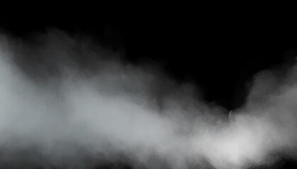 fog overlay texture against black background