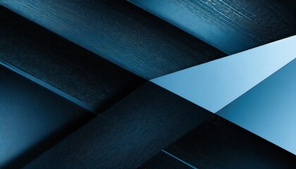 black blue abstract modern background for design 3d effect diagonal lines stripes triangles...