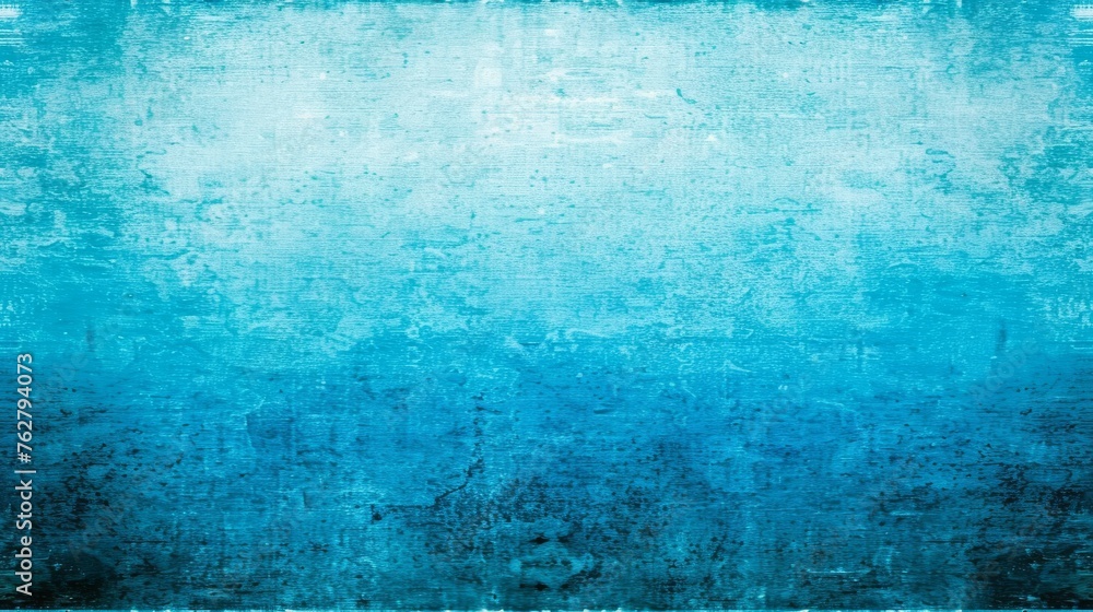 Poster a grungy blue and black background with space for a text or an image to put on a card or brochure.