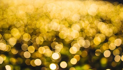 gold christmas background defocused blurred light bokeh effect