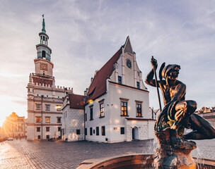 City center and town hall - Poznan - Poland