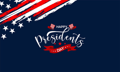 President's Day Background Design. Banner, Poster, Greeting Card. Vector Illustration.	
