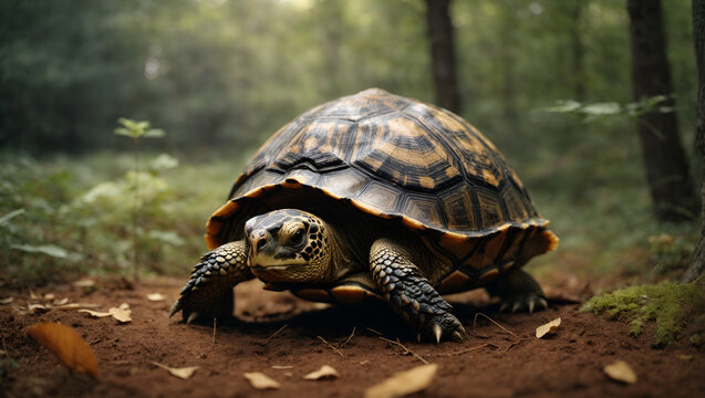 Majestic Turtle on the Ground: Beautiful Images of Ground-Dwelling Turtles