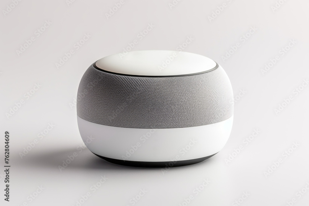 Aufkleber Smart speaker. Background with selective focus and copy space