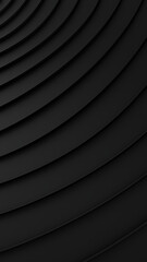 Obraz premium Abstract black vertical background Illustration. 3d rendering illustration not AI