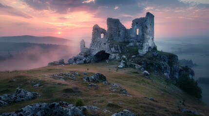 Old Castle in ghotic style