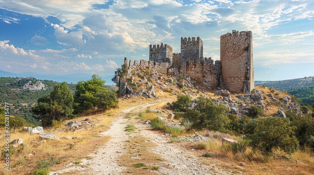 Wall mural Old Castle in ghotic style