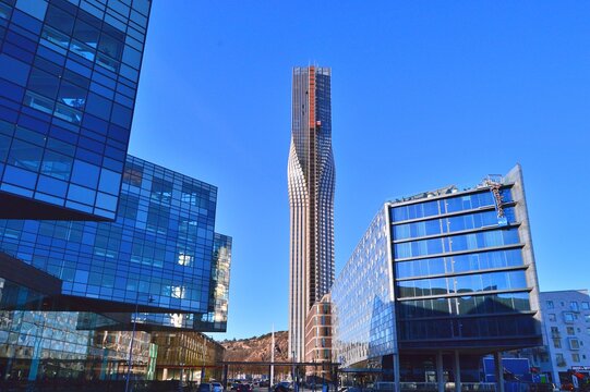 Travel to Scandinavia during spring on holiday, Gothenburg in Sweden. Top destination. Harbour