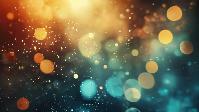 Abstract bokeh background. Christmas and New Year holidays background.