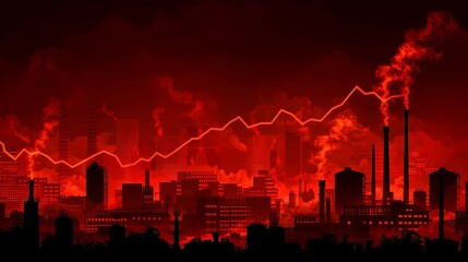 Fototapeta premium currency exchange chart background image of an exchange trading chart