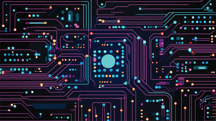 Electronics board. Circuit board electronic hi technology