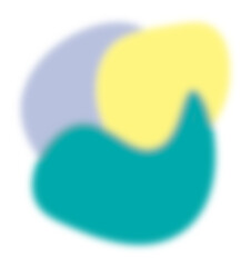 Abstract Blurry Colorful SVG Element