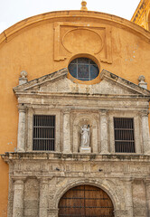 Convento de Santo Domingo front facade, Cartagena, Colombia