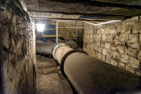 Pipes of coal mine ventilation system